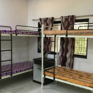 The hostel where girls live and study