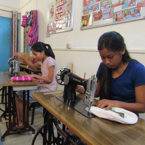 Women training at the Skills Development Centre