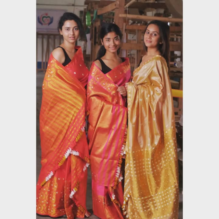 An exclusive Handwoven Silk products If interested, please send us an email @ store@snehakarma.org.in or order online at…